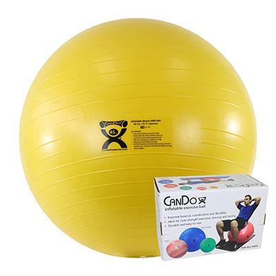 Exercise Ball_Inflatable_ CanDo_ABS Extra Thick | Support 600lb - TherapyCart